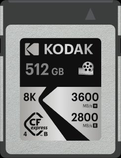 Kodak CFexpress Type B 4.0 Silver