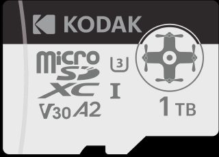 Kodak MicroSD Drone & Action Camera (KU390) - UHS-I U3 V30 A2