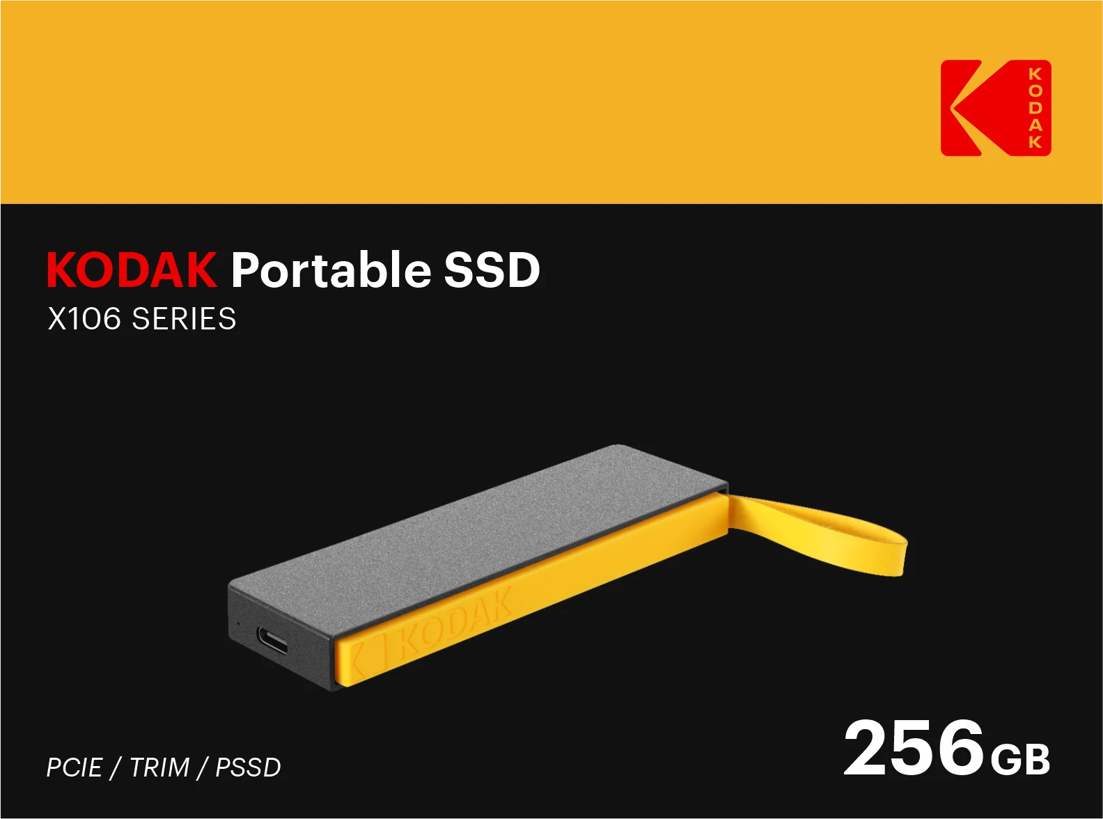 KODAK Portable SSD X106